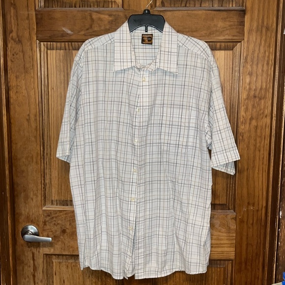 Other - Men’s big and tall button up shirt, XL cotton poly blend